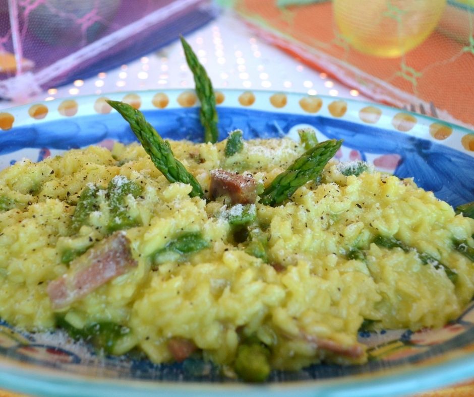 asparagus pilaf