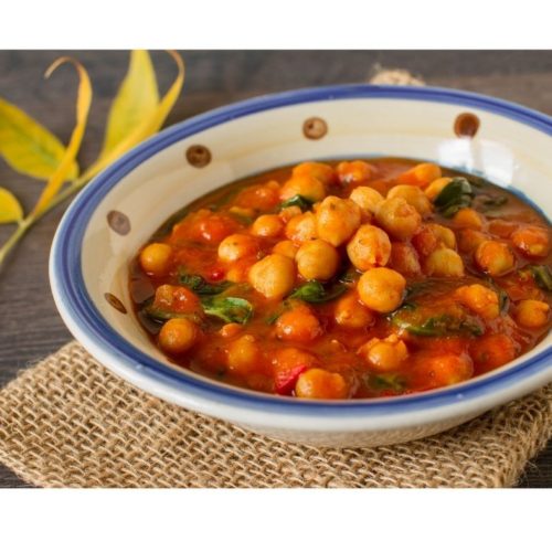 GarbanzoSpinach Stew Everyday PlantBased